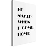  Slika - Homecoming (1-part) - Black and White English Inscriptions 60x90 Standard | shoptok.hr
