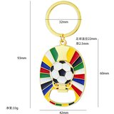 INF UEFA Euro 2024 obesek za ključe - obesek za ključe z odpiračem za steklenice v zlati barvi, (21741465) | Shoptok.si