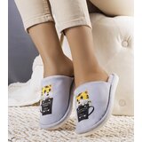 Gemre Gray Soft Catcup Slippers | shoptok.hr