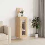 vidaXL Komoda boja hrasta sonome 34,5x34x90 cm od konstruiranog drva Cijene