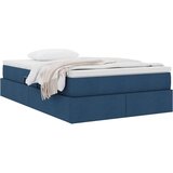  Krevet s madracem i skladištem Plava 120 x 200 cm Poliester | shoptok.hr