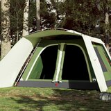 The Living Store Družinski šotor s predprostorom 9 oseb zelen hitra postavitev - Družinski Šotor, (21606398) | Shoptok.si