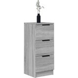  Komoda 2 kosa siva sonoma 30x30x70 cm konstruiran les, (20653909) | Shoptok.si