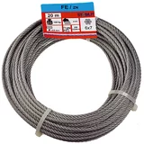STABILIT Žična vrv Stabilit (obremenljivost: 160 kg, 4 mm x 20 m, pocinkana)