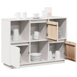  Komoda bijela 110,5x35x80 cm od masivne borovine | Eponuda.ba