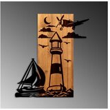 WALLXPERT dekorativni drveni zidni pribor light house | ePonuda.com