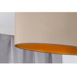  duolla - prislonjeni luster oval vegan 1xE27/15W/230V bež | Eponuda.com