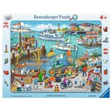 Ravensburger 24 delna sestavljanka Dan v pristanišču 061525 Cene