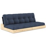 Karup Design Temno modra raztegljiva sedežna garnitura 196 cm Base – Cene