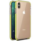 IZMAEL.eu Ovitek Spring clear TPU za Apple iPhone XS Max - Rumena | Shoptok.si
