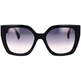 Gucci GG1300S 004 ONE SIZE (55) Črna/Siva | Shoptok.si