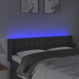  LED uzglavlje tamnosivo 147x16x78/88 cm od tkanine | shoptok.hr