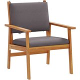 vidaXL Vrtna klupa i set stola za kavu Set od 5 Prirodno drvo | shoptok.hr