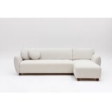 Atelier Del Sofa ugaona garnitura Eddy Corner Right (L3 CHL) White | ePonuda.com