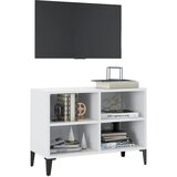 TV ormarić s metalnim nogama bijeli 69,5 x 30 x 50 cm | shoptok.hr