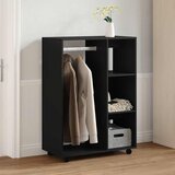  Ormar crni 80 x 40 x 110 cm od konstruiranog drva | shoptok.hr