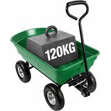 Vrtna kiper vozila za prevoz tovora Tilting Tray 120 kg - zelena | Shoptok.si