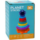  Edukativna piramida za slaganje Space Planet - 10 elemenata | shoptok.hr