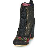 Irregular Choice Gležnjarji GARDEN WALK Črna | Shoptok.si