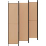  Razdjelnik prostora s 6 panela Bež 300 x 220 cm Tkanina | shoptok.hr