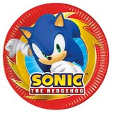 Procos Sonic jež Sonic 8-dijelni set papirnatih tanjura 20 cm Cijene