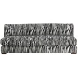 Ellos Home Antracitno siva sedežna garnitura iz šenilje 197 cm Zeb – | Shoptok.si