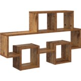 vidaXL Polica na zidu Staro drvo 82 x 15 x 51 cm Konstruirano drvo | shoptok.hr