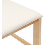  Trpezarijske stolice 2 pcs Prirodna 40 x 47,5 x 99,5 cm | shoptok.hr
