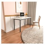 Hanah home viva - 110 x 55 - black, white blackwhite study desk | ePonuda.com