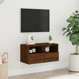  Zidni TV ormarić smeđa boja hrasta 60 x 30 x 30 cm drveni | shoptok.hr