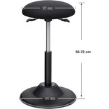 Songmics Višinsko nastavljiv pisarniški stol za Aktivno sedenje OSC01BK | Shoptok.si