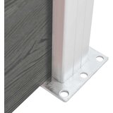 PANEL za ogradu WPC 95 x 186 cm sivi | Eponuda.ba