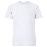 Fruit Of The Loom White Men's T-shirt Iconic 195 Ringspun Premium Cene
