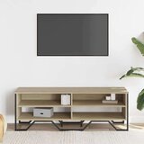 vidaXL TV omarica sonoma hrast 122x34x41 cm inženirski les | Shoptok.si