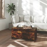 Furnova Klubska mizica dimljeni hrast 90x50x41,5 cm iverna plošča, (21914892) Cene