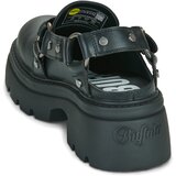 Buffalo Cokli VEGA CLOG BUCKLE Črna | Shoptok.si