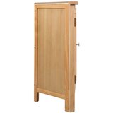  Kotna omarica 59x45x80 cm trdna hrastovina, (20706049) | Shoptok.si