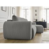Bobochic Paris Tamno siva sklopiva kutna garnitura od samta (s desnim kutom) Lucien – | shoptok.hr