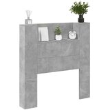  Uzglavlje Betonski sivi 100 x 16,5 x 103,5 cm Konstruirano drvo | shoptok.hr