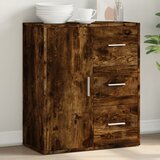 The Living Store Komoda dimljeni hrast 60x31x70 cm inženirski les - Komoda, (21835644) | Shoptok.si
