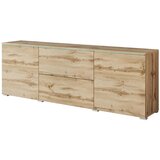 P & B Nizka Omarica Vera, Barva Hrasta, Led | Shoptok.si
