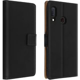 AVIZAR Folio Case Dralo za kartice in podpora za video, Pravo usnje - crna str. Samsung Galaxy A20e, (20600169) | Shoptok.si