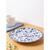 Sinsay Keramički tanjur s cvjetnim motivom | shoptok.hr