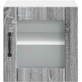  Zidni stakleni ormarić Lucca 2 pcs Siva sonoma 40 x 31 x 40 cm | shoptok.hr