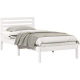  Krevetna konstrukcija Bijelo 80 x 200 cm Čvrsto borovo drvo | shoptok.hr