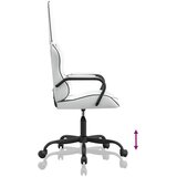 Igraća stolica bijelo-crna od umjetne kože | shoptok.hr
