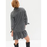 GAP Denim Mini Dress with Frill - Women | shoptok.hr