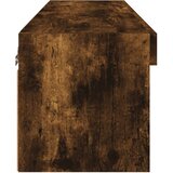 TV ormarić s LED svjetlima boja dimljenog hrasta 80x30x30 cm | shoptok.hr