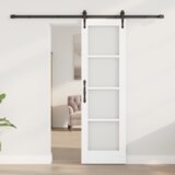  Drsna vrata ORKDAL Bela 61 x 198.5 cm Les in kovina, (5000122687) | Shoptok.si