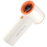 INF Mini prenosni ventilator 199 stopenj, 20000 RPM, USB-C polnjenje White+Orange, (5000324872) | Shoptok.si